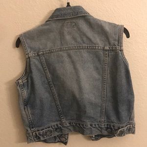 Calvin Klein Tops - Calvin Klein Jeans crop denim vest Calvin Klein Tops - Calvin Klein Jeans crop denim vest